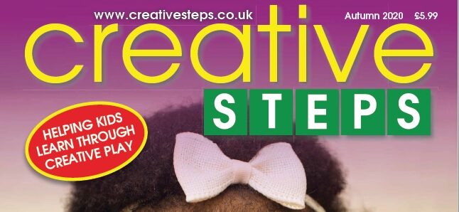 creative steps magazine rock painting