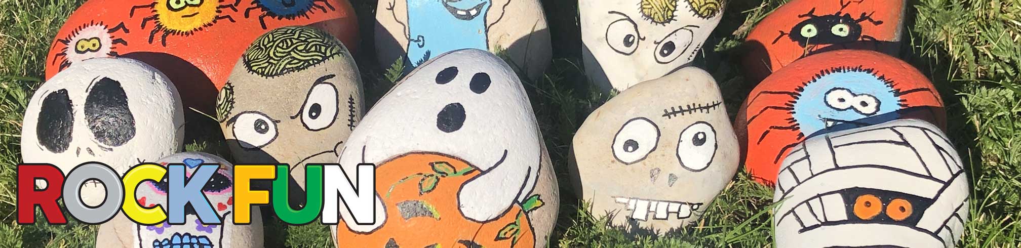 Halloween rock painting ideas