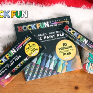 Christmas Bundle of RockFun Paint Pens